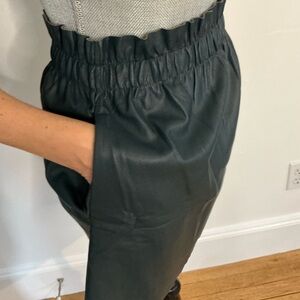 Faux Leather Mini Skirt – Size S